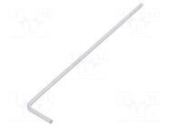 Wrench; hex key,spherical; HEX 2mm; Overall len: 101mm WIHA
