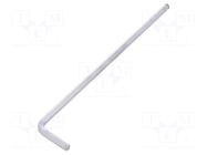 Wrench; hex key,spherical; HEX 4mm; Overall len: 142mm WIHA