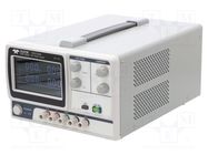 Power supply: laboratory; single-channel,linear; 0÷32VDC; 0÷6A TELEDYNE LECROY