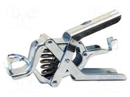 Crocodile clip; 50A; Grip capac: max.27mm; Overall len: 114mm MUELLER ELECTRIC