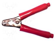 Crocodile clip; 200A; Grip capac: max.38mm; Overall len: 153mm MUELLER ELECTRIC