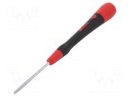 Screwdriver: precision; slot; SL 3; Blade length: 50mm WIHA