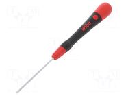 Screwdriver; precision; slot; SL 2; PicoFinish® WIHA