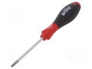 Screwdriver: standard; Phillips; PH1; SoftFinish® WIHA