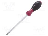 Screwdriver; Phillips; PH3; MicroFinish®; Blade length: 150mm WIHA