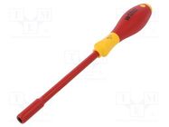 Screwdriver; insulated; 6-angles socket; HEX 5mm; 1kVAC WIHA