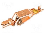 Crocodile clip; 20A; Grip capac: max.12.7mm; Overall len: 57mm MUELLER ELECTRIC