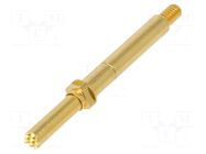 Test needle; Operational spring compression: 4mm; Min.pitch: 4mm TEKON