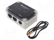 Sauna controller; 230VAC; IP44; -20÷50°C; 2.4GHz; P: 1W; OUT: 3; 16A BLEBOX