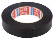 Tape: masking; W: 25mm; L: 50m; Thk: 0.175mm; 12%; natural caoutchouc TESA