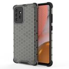 Honeycomb Case armor cover with TPU Bumper for Samsung Galaxy A72 4G black, Hurtel