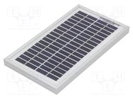 Photovoltaic cell; polycrystalline silicon; 251x140x17mm; 3W CELLEVIA POWER