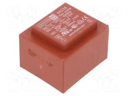 Transformer: encapsulated; 5VA; 230VAC; 15V; 15V; 167mA; 167mA; PCB MYRRA