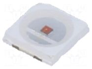 LED; yellow; SMD; 3535; 10÷15lm; 1.8÷2.6VDC; 3.7x3.5x0.65mm; 120° OPTOSUPPLY