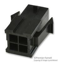 CONNECTOR HOUSING, PLUG, 4POS