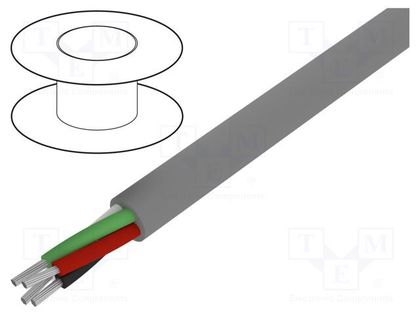 Wire; Alpha Essential C&C; 4x16AWG; unshielded; 600V; 30.5m; Cu ALPHA WIRE 1064-SL005