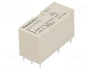 Relay: electromagnetic; SPDT; Ucoil: 5VDC; 16A; 16A/250VAC; DJ; PCB PANASONIC