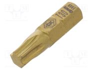 Screwdriver bit; Torx®; TX30; Overall len: 25mm C.K