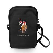 US Polo Torebka USPBPUGFLBK czarna /black, U.S. Polo Assn.