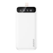 Dudao powerbank 30000 mAh 2x USB / USB-C with LED light white (K8s+ white), Dudao
