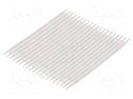 Connector: jumper cable; Tape ph: 2.54mm; L: 50.8mm; straight TE Connectivity