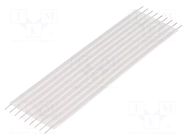 Connector: jumper cable; Tape ph: 2.54mm; L: 76.2mm; straight TE Connectivity