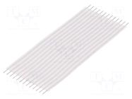 Connector: jumper cable; Tape ph: 2.54mm; L: 76.2mm; straight TE Connectivity