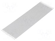 Connector: jumper cable; Tape ph: 2.54mm; L: 101.6mm; straight TE Connectivity