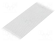 Connector: jumper cable; Tape ph: 2.54mm; L: 101.6mm; straight TE Connectivity