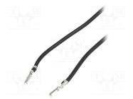 Cable; CLIK-Mate female; Len: 150mm; 28AWG; Contacts ph: 1.25mm MOLEX