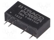 Converter: DC/DC; 1W; Uin: 4.5÷5.5V; Uout: 5VDC; Iout: 200mA; SIP7 TRACO POWER
