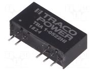 Converter: DC/DC; 1W; Uin: 4.5÷5.5VDC; Uout: 12VDC; Uout2: -12VDC TRACO POWER