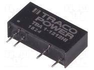 Converter: DC/DC; 1W; Uin: 10.8÷13.2VDC; Uout: 12VDC; Iout: 84mA TRACO POWER