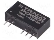 Converter: DC/DC; 1W; Uin: 10.8÷13.2VDC; Uout: 5VDC; Uout2: -5VDC TRACO POWER