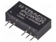 Converter: DC/DC; 1W; Uin: 21.6÷26.4VDC; Uout: 12VDC; Uout2: -12VDC TRACO POWER