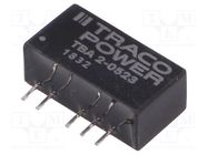 Converter: DC/DC; 2W; Uin: 4.5÷5.5V; Uout: 15VDC; Uout2: -15VDC; SIP7 TRACO POWER