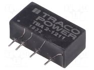 Converter: DC/DC; 2W; Uin: 10.8÷13.2VDC; Uout: 5VDC; Iout: 400mA TRACO POWER