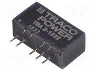 Converter: DC/DC; 2W; Uin: 10.8÷13.2VDC; Uout: 12VDC; Uout2: -12VDC TRACO POWER