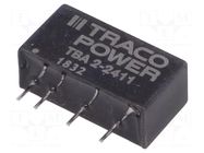 Converter: DC/DC; 2W; Uin: 21.6÷26.4VDC; Uout: 5VDC; Iout: 400mA TRACO POWER