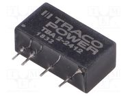 Converter: DC/DC; 2W; Uin: 21.6÷26.4V; Uout: 12VDC; Iout: 165mA; SIP7 TRACO POWER