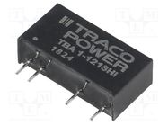 Converter: DC/DC; 1W; Uin: 10.8÷13.2V; Uout: 15VDC; Iout: 66mA; SIP7 TRACO POWER