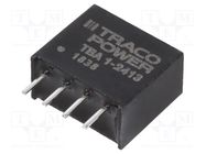 Converter: DC/DC; 1W; Uin: 21.6÷26.4V; Uout: 15VDC; Iout: 65mA; SIP4 TRACO POWER