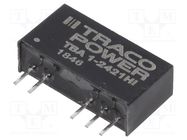 Converter: DC/DC; 1W; Uin: 21.6÷26.4V; Uout: 5VDC; Uout2: -5VDC; SIP7 TRACO POWER
