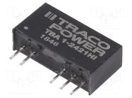 Converter: DC/DC; 1W; Uin: 21.6÷26.4VDC; Uout: 5VDC; Uout2: -5VDC TRACO POWER