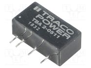 Converter: DC/DC; 2W; Uin: 4.5÷5.5V; Uout: 5VDC; Iout: 400mA; SIP7 TRACO POWER