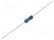 Resistor: metal film; THT; 120kΩ; 1W; ±1%; Ø3.5x10mm; 50ppm/°C ROYAL OHM