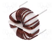 Inductor: wire; THT; 1mH; 12mΩ; 250VAC; -25÷120°C; SC; 15A KEMET