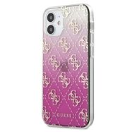 Guess GUHCP12SPCU4GGPI iPhone 12 mini 5.4" pink/pink hardcase 4G Gradient, Guess