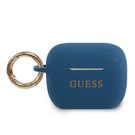 Guess GUACAPSILGLBL AirPods Pro cover blue/blue Silicone Glitter, Guess