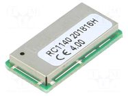 Module: RF; UART; -110dBm; 2÷3.6VDC; 10dBm; SMD; 100kbps; 35/24mA RADIOCRAFTS